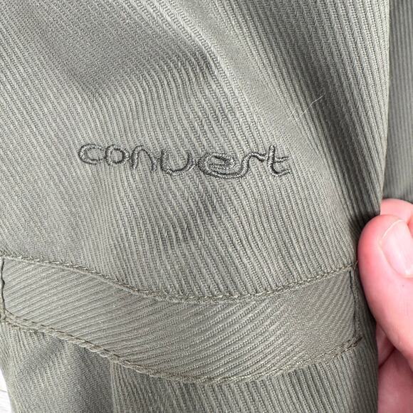 Columbia Convert Snowboard Jacket Womens Medium Olive Green Full Zip - Picture 8 of 12